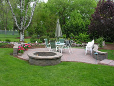 a fire pit