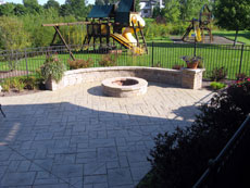 a fire pit