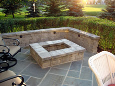 a fire pit
