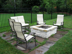 a fire pit