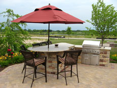 a grill/bar combo