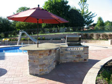 a grill/bar combo