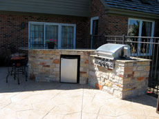 a grill/bar combo