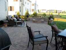an outdoor room