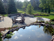 an outdoor room