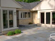an outdoor room