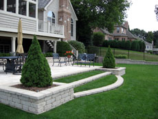 an outdoor room