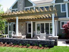 an outdoor room