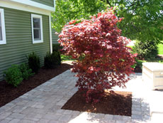 an outdoor room