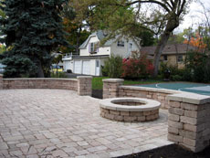 an outdoor room