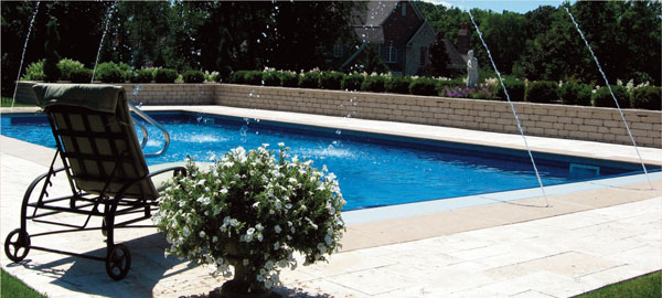 Swimming pools...