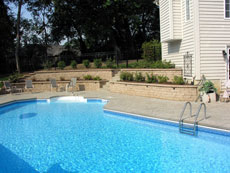 an outdoor room