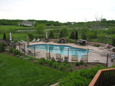 an outdoor room