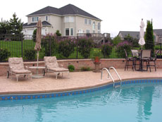 an outdoor room