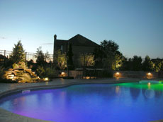an outdoor room