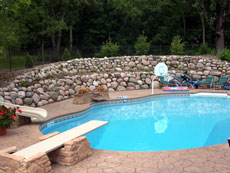 an outdoor room