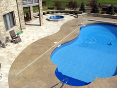 an outdoor room