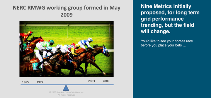NERC RMWG working group formed in May 2009