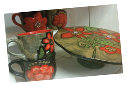 beautiful pots
